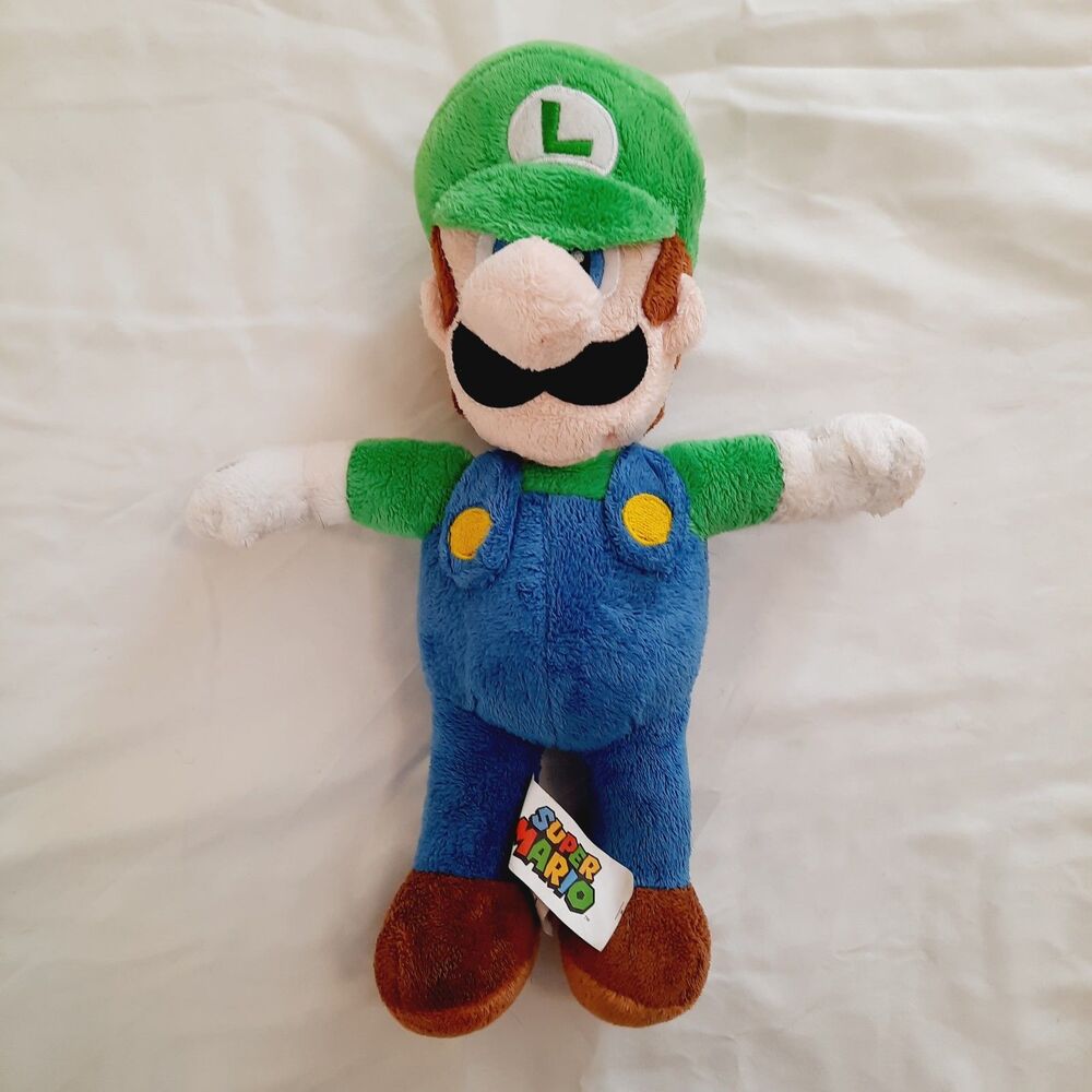 Super Mario Luigi Nintendo 2018 12 Inch Plush
